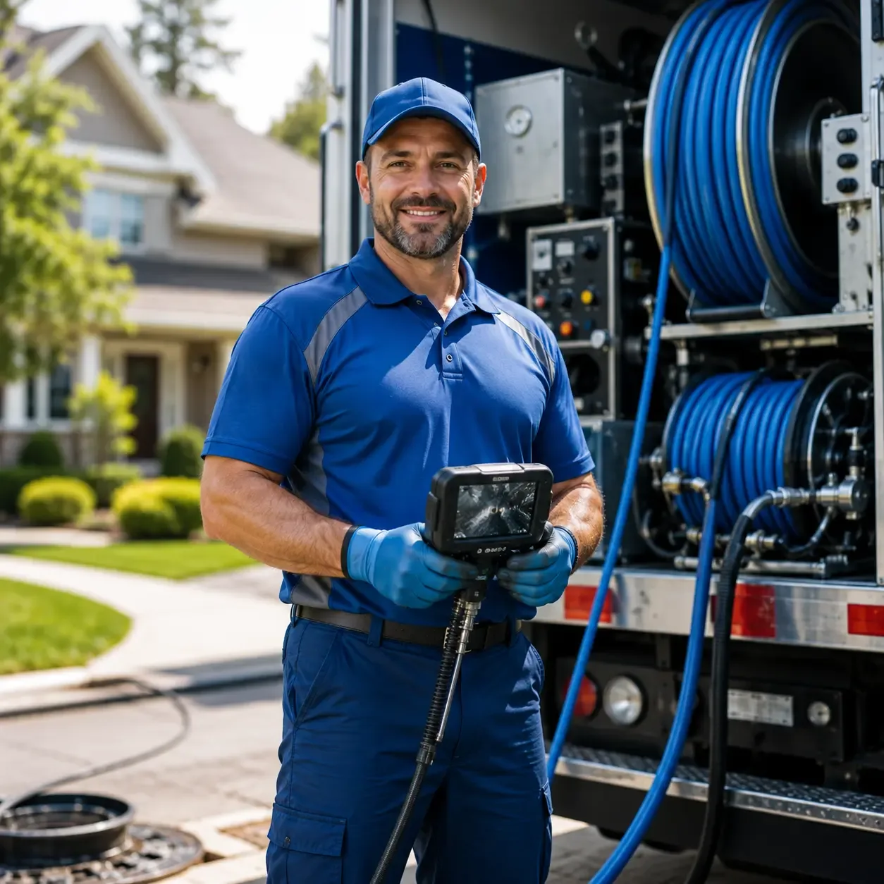 Local outdoor drain cleaning specialists in Colliers, WV